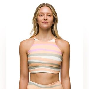 NWT Prana Marine Street Swimsuit Top Racerback in Mallorca